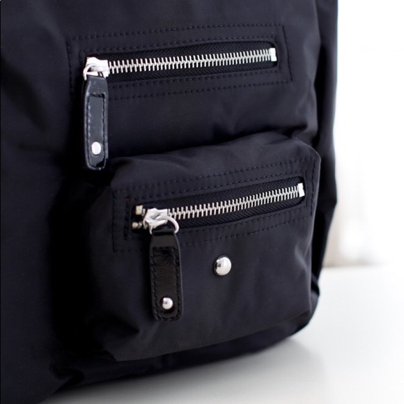 Amy Michelle Lotus Diaper Bag, Black - Picture 2 of 10